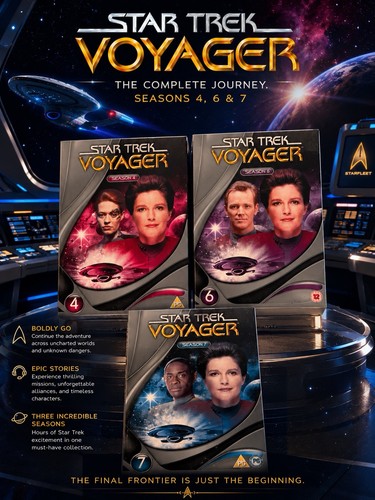 Star trek voyager dvd box - voyager,