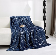 Faux Fur Warm Fleece Throw