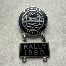 MCC Motorcycle Club Rally Badge.