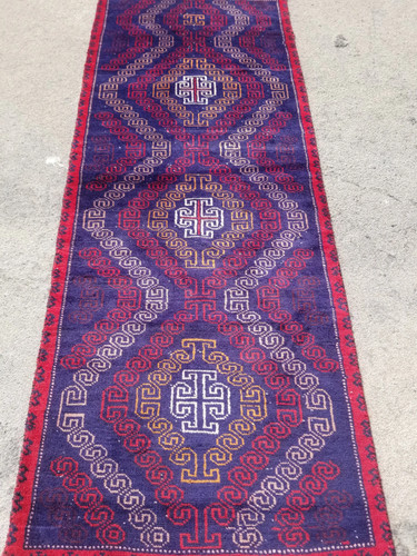 Authentic hand knotted afghan - authentic,