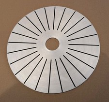 Turntable platter for o - turntable, b&o