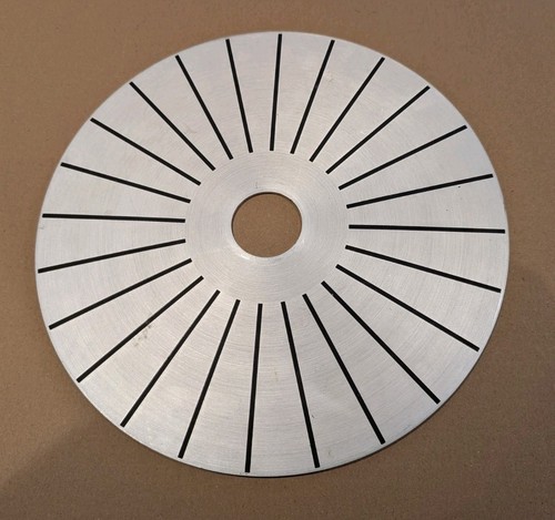 Turntable platter for o - turntable,