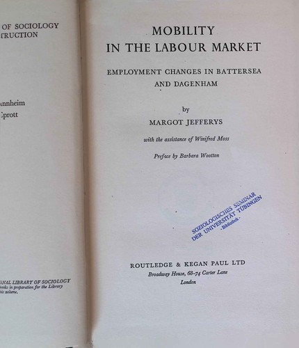 Mobility the labour market - mobility,