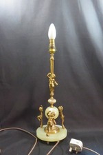 Antique Figural Cherub Table