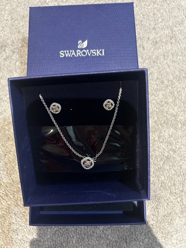 Swarovski necklace earring - swarovski,