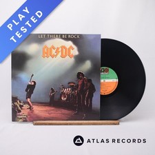AC/DC Let There Be Rock Reissue LP Album Vinyl Record ATL 50 366 - EX/EX