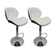 1/4pcs Faux Leather Bar Stools