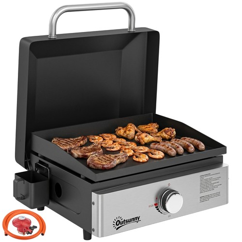 Outsunny grill griddle - grill,