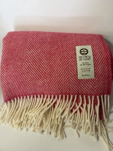Cosy pink herringbone 100 - cosy, 100%