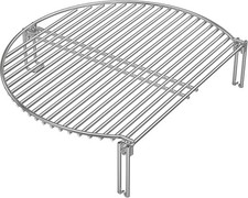 onlyfire Stainless Steel Grill Expander Cooking Grate  Charcoal Kettle 13"x15"