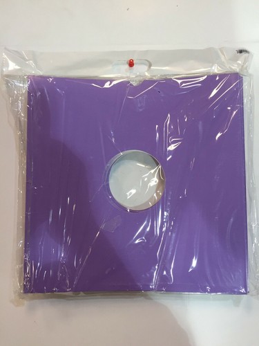 Vinyl purple card - 12'',