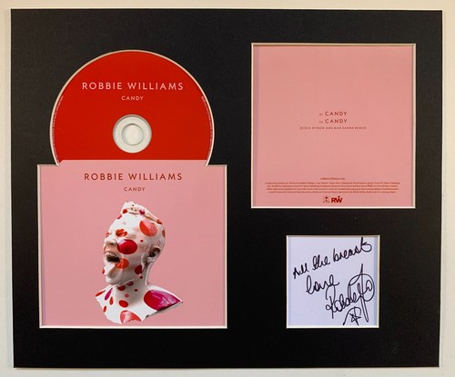 Robbie williams signed - -,