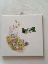 IRELAND WALL TILE THIS ADORABLE TRIVET HAS CORK BACKING