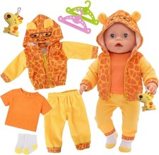 7Piece Doll Clothes Set for