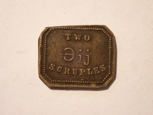 C1890s avery gilt brass - c1890s,