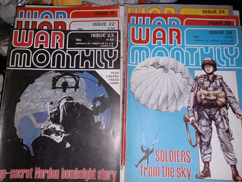 War monthly magazine issue - war,