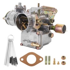 Dual 34 Pict-3 Carburetor For VW Super Beetle Air Cooled 1.6L Engine 113129031K