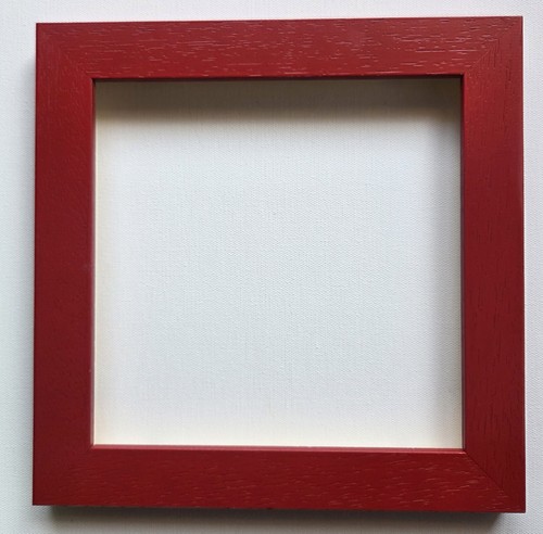 Red frame for 8x8 - frame, canvas