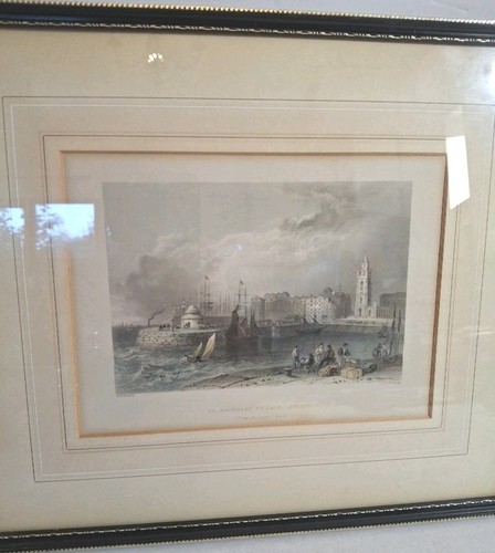 Framed print nicholas - of, st