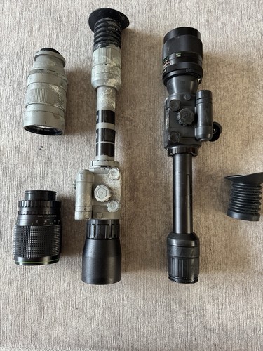 Night vision hunting rifle