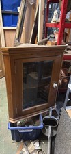 Pine Corner Wall Cabinet