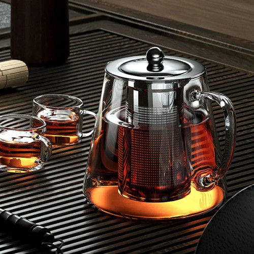 Heat resistant glass - resistant, teapot
