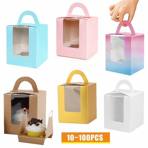 100x single cupcake - single, boxes