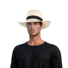Genuine Panama Hat – White