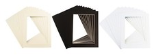 Pack of 10 Photo Picture Mount Frame Mounts Various Size Colours A4 A3 A2 Inches