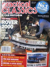 PC 93/12 HILLMAN SUPER MINX LOTUS 7 RILEY RM JAGUAR MK2 ROVER P6 MORRIS 8 10/4