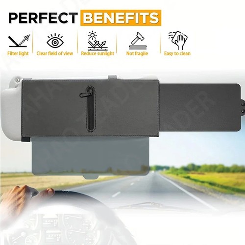 Car sun visor shade extender - car,