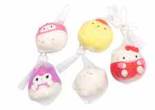 5 x Kawaii Squishy Toys 6cm