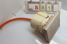 Mains Socket Outlet Socket – White/Cream – Motorhome / Caravan / Camper / Van