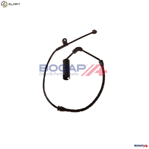 Warning contact brake pad wear - warning,