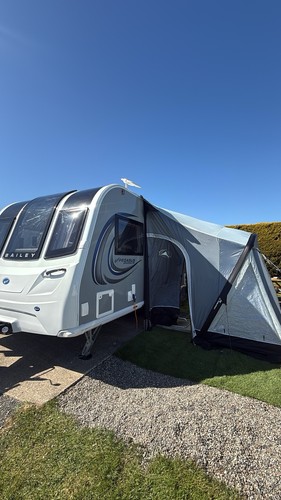 Caravan awning