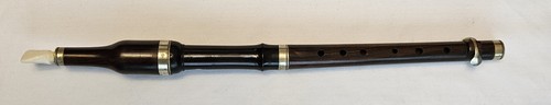 Antique rosewood band flute - antique,