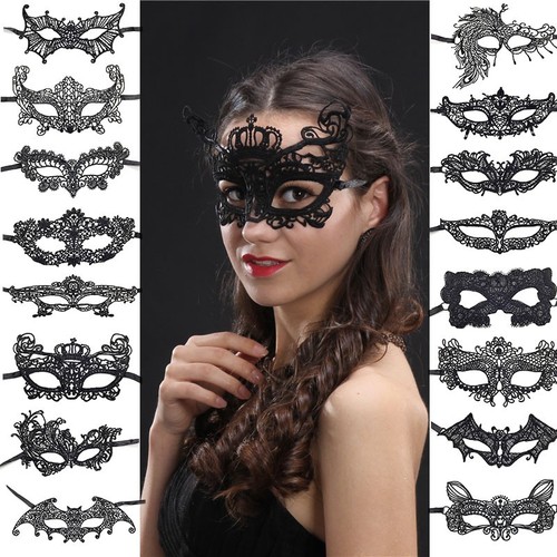 Black lace eye - lace,