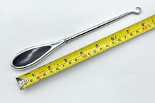 ART DECO SILVER BUTTON HOOK