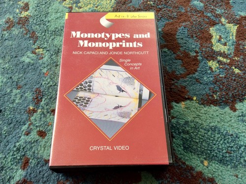 Monotypes and monoprints vhs - and,