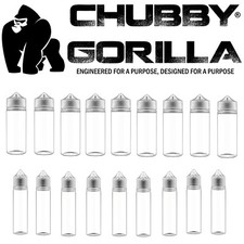 Genuine Chubby Gorilla Bottles 60ml 120ml V3 Empty DIY Liquid Plastic Juice Oil