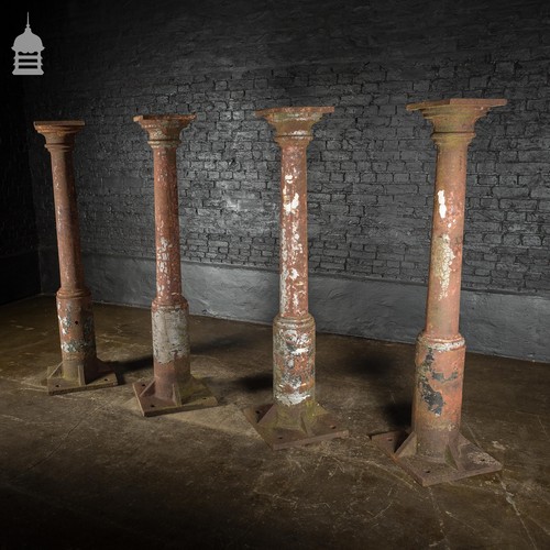Iron columns set - columns,, 4