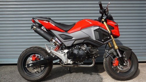 Zoom exhaust honda grom 125 - honda,