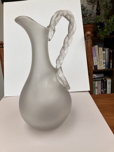 Baccarat blown crystal pitcher - baccarat,