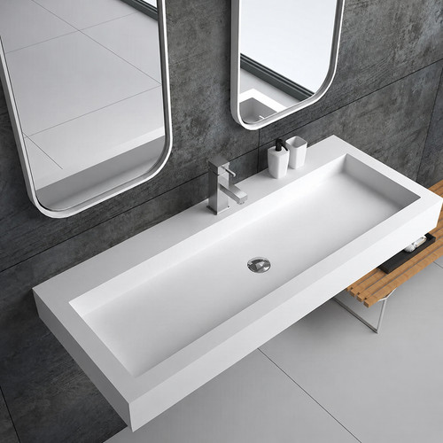 Wall hung bathroom basin - bathroom, sink