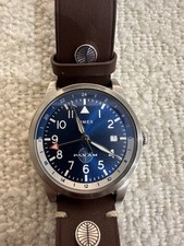 Timex x Pan Am GMT Aviation 39mm Stainless Steel Limited Edition Watch TW2W97300