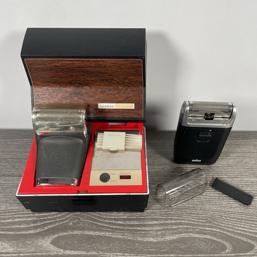 Vintage electric shavers - electric,