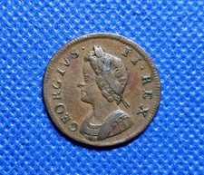1730 Farthing George II