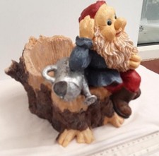 medium gnome Plant Pot – Resin Decorative Planter for Succulents & Small Plants