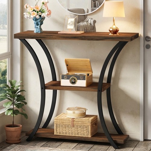 Narrow tier console table - narrow, 3