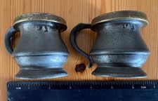 2 x Vintage Brass Banded